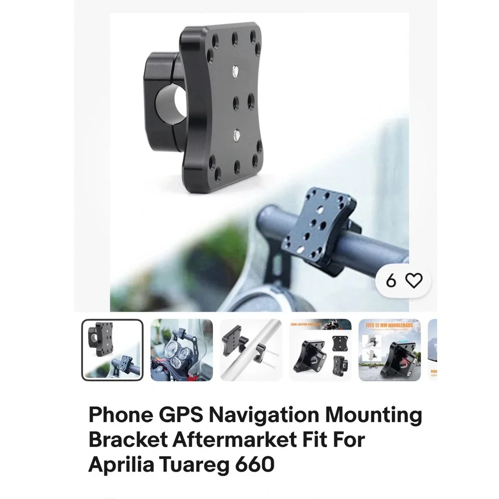 Motorcycle‎ GPS Navigation Phone Mount Bracket 16mm Universal